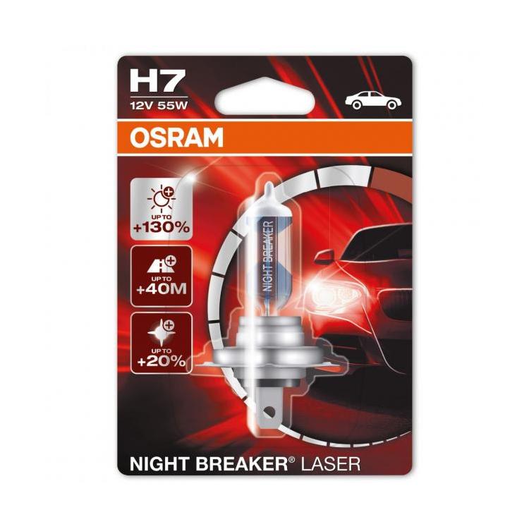 OSRAM NIGHTBREAKER LASER  H7 12V-55W